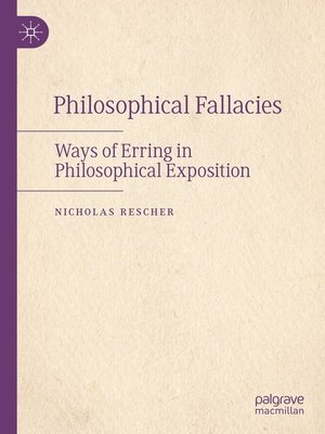 cover image of Philosophical Fallacies